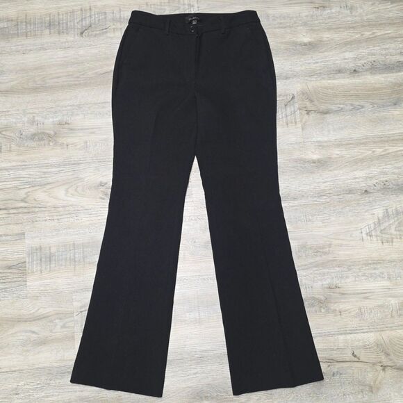 Talbots Raleigh Black Dress Trouser Pants Size 6 - Picture 1 of 10